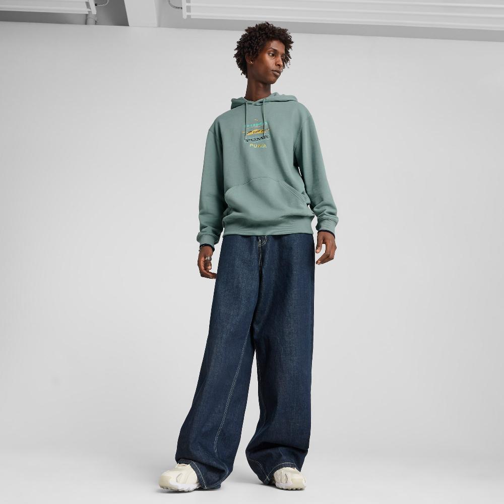 Puma Sudadera con capucha estampada Wardrobe Essentials para hombre Solo queda un día