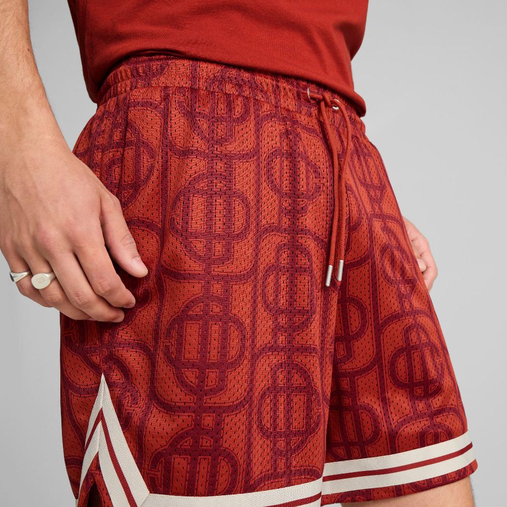 Puma Shorts PUMA X PALM TREE CREW de malla con estampado integral para hombre Grandes descuentos