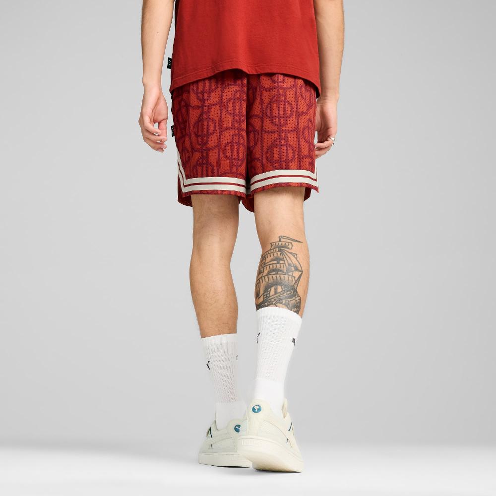 Puma Shorts PUMA X PALM TREE CREW de malla con estampado integral para hombre Grandes descuentos