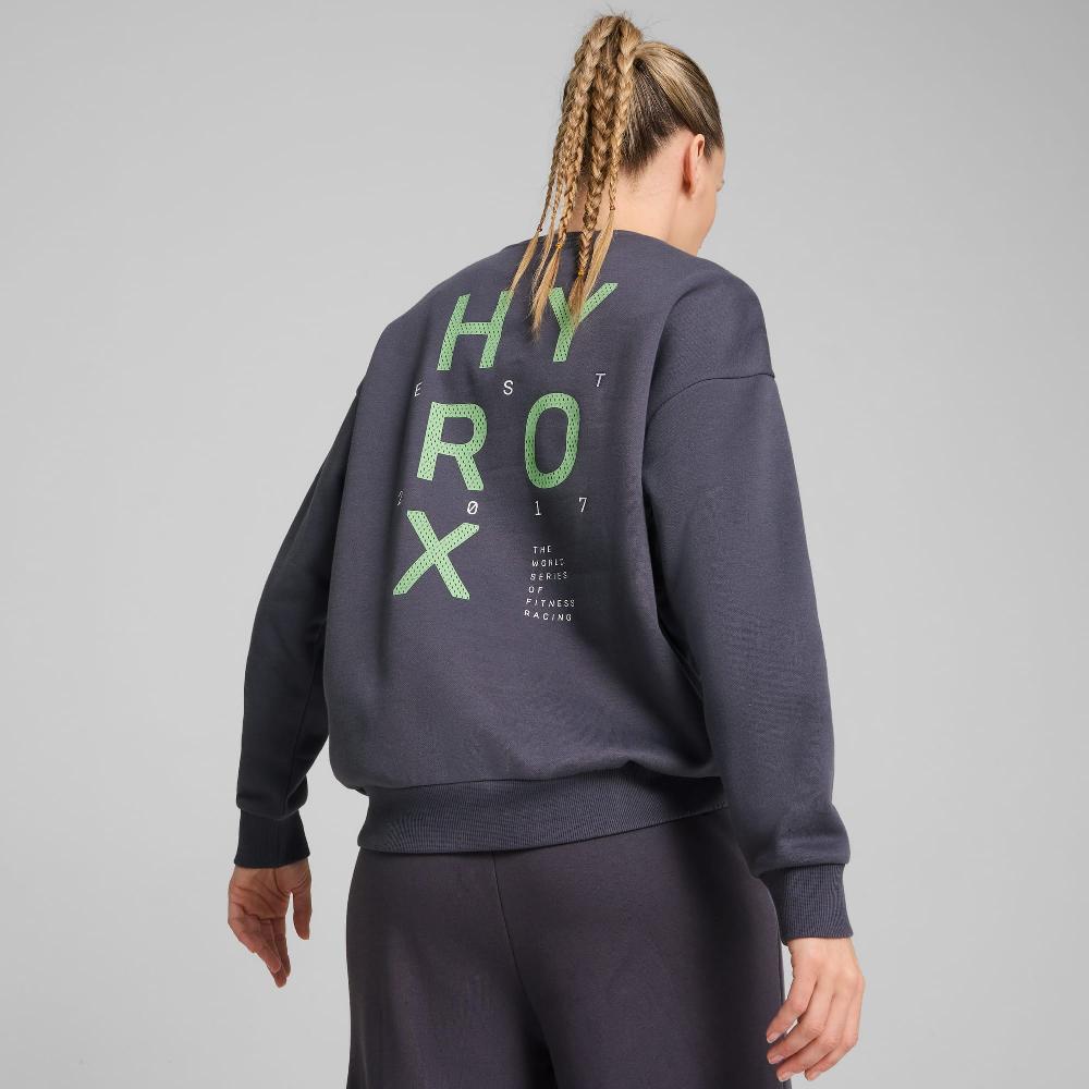 Puma Sudadera PUMA x HYROX de felpa con estampa para mujer Limitado a 3 días
