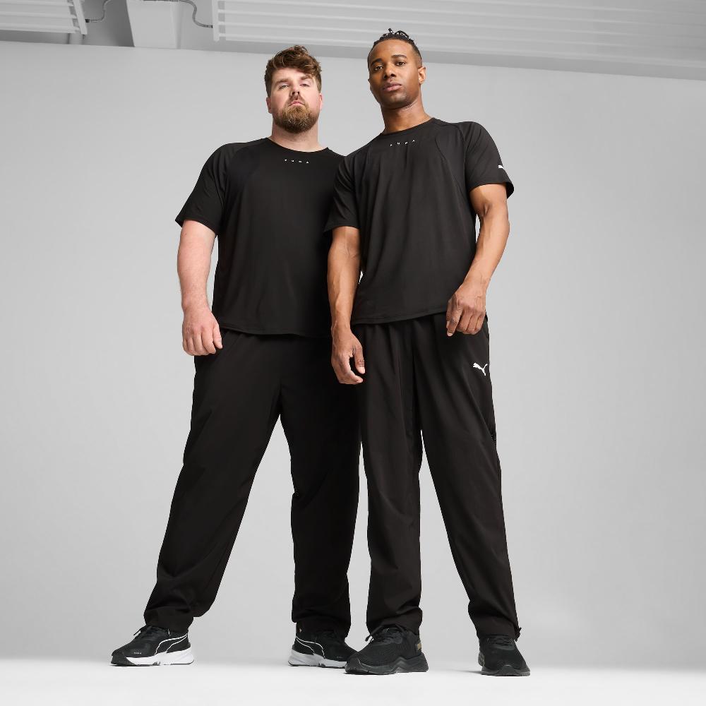 Puma Pantalones cónicos de chándal para hombre