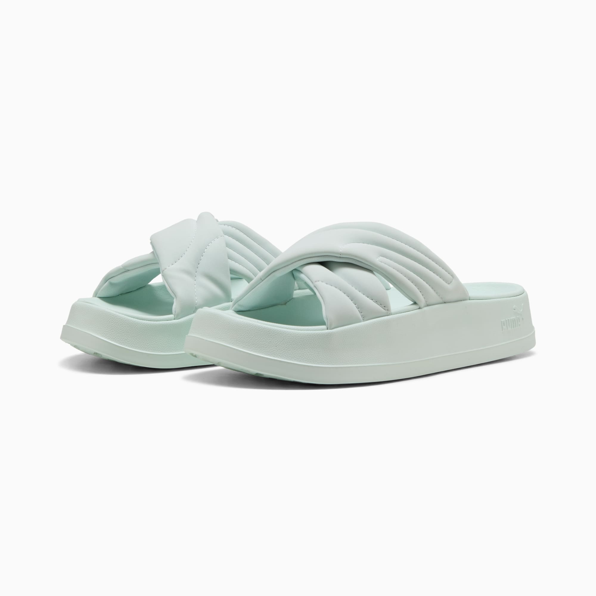 Puma Sandalias de plataforma Leadcat para mujer Oferta especial de fábrica