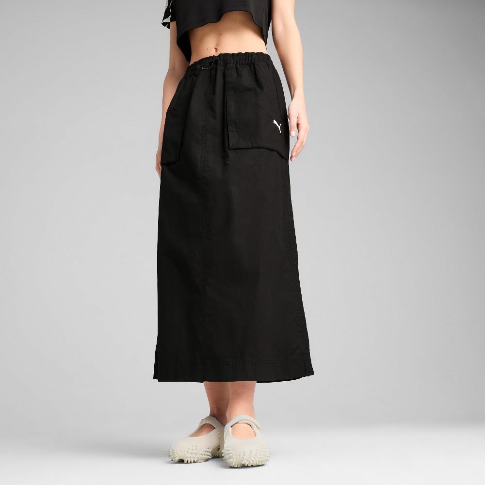 Puma Falda larga con cremallera desmontable FUTURE.PUMA.ARCHIVE para mujer