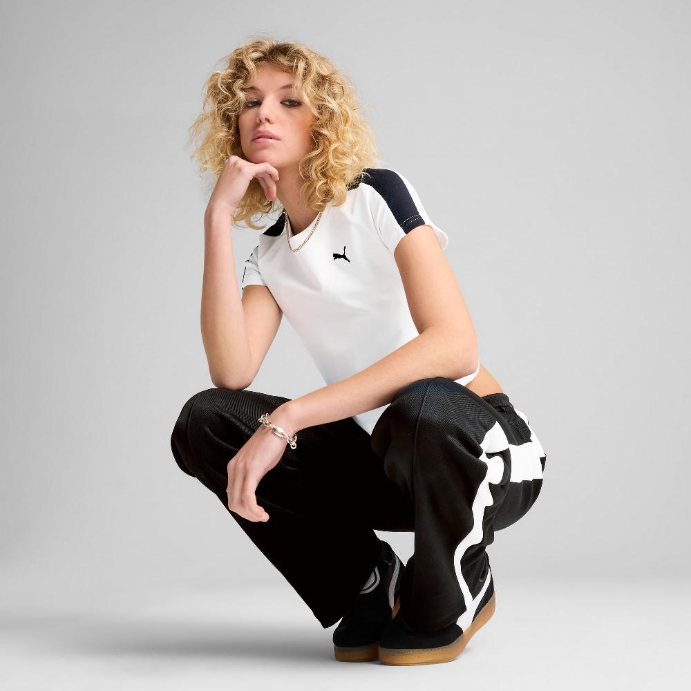 Puma Camiseta baby tee T7 para mujer ÚLTIMAS EDICIONES