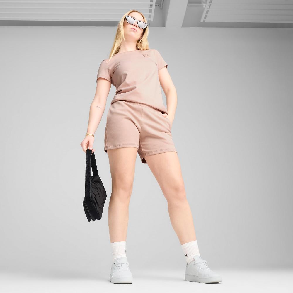 Puma Shorts de tiro medio ESS ELEVATED 5" para mujer Últimos 2 días