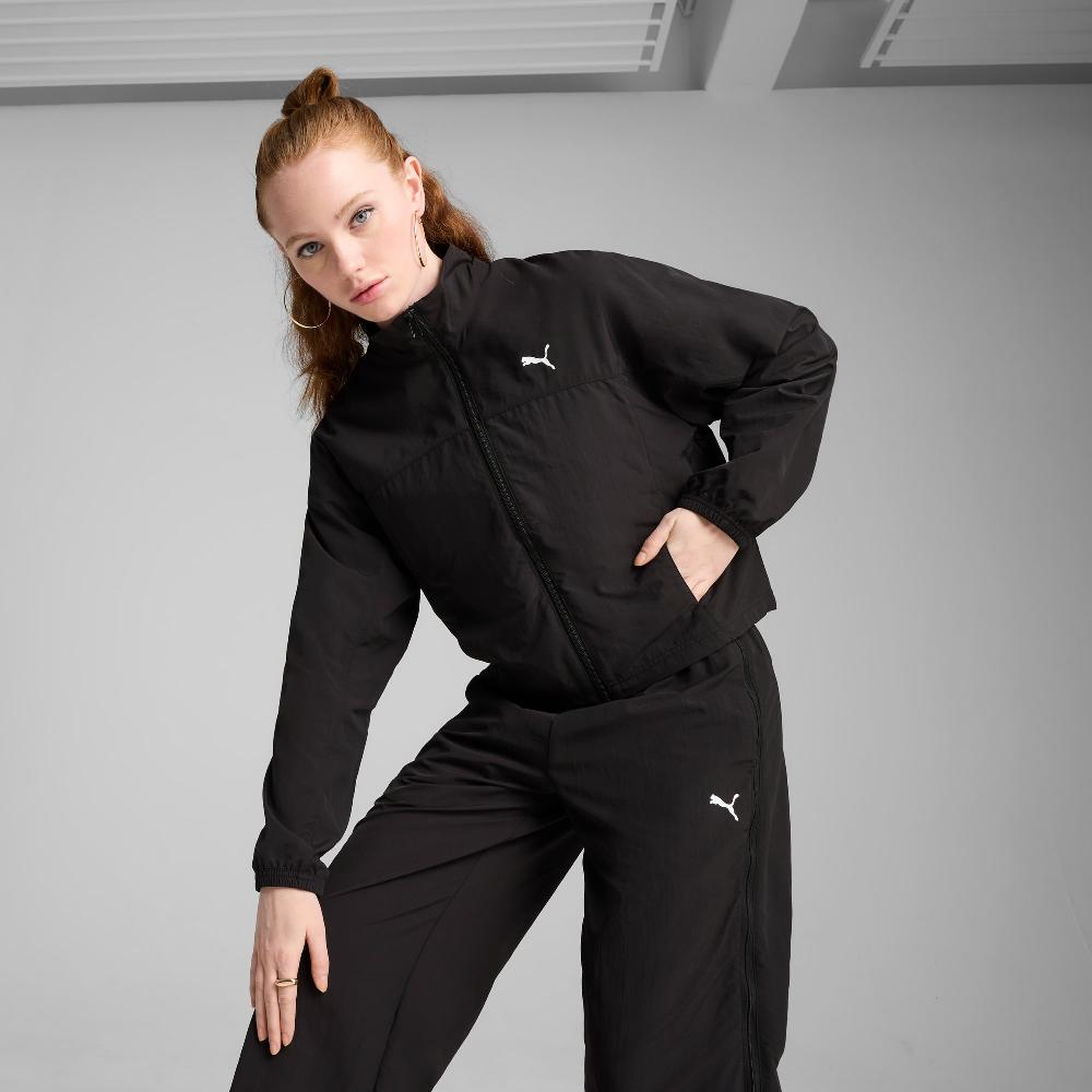 Puma Chaqueta desmontable extragrande DARE TO para mujer Superdescuento