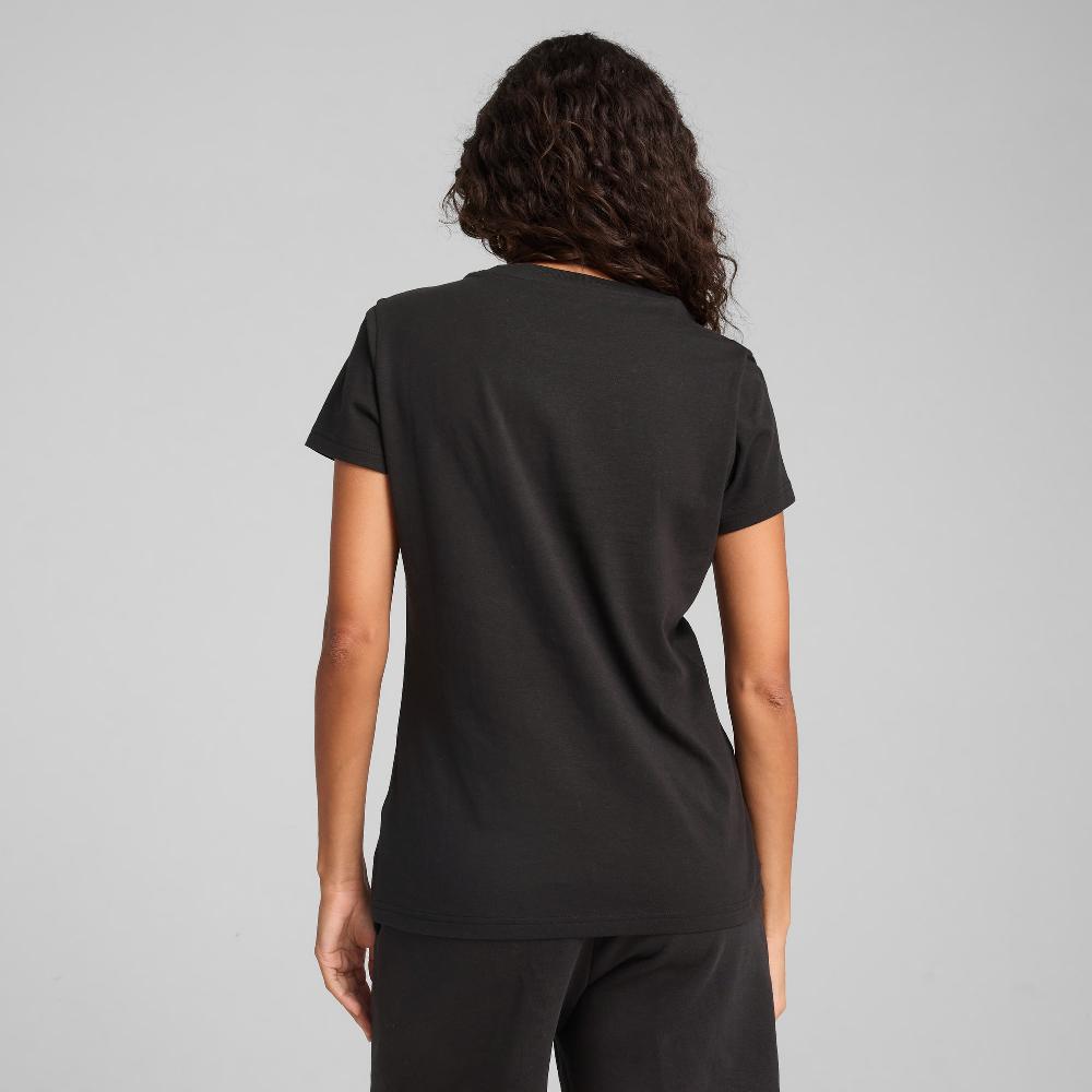 Puma Camiseta ESS SCRIPT para mujer Outlet