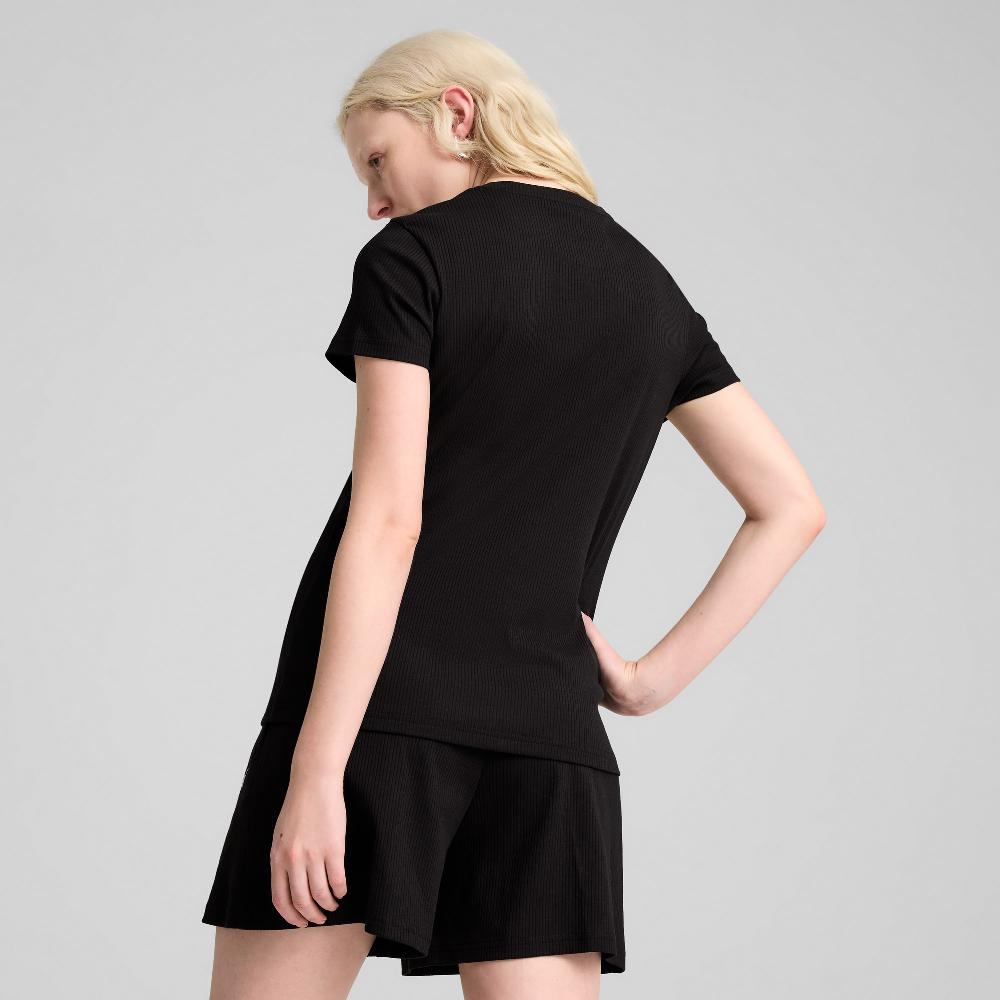 Puma Camiseta de canalé ESS ELEVATED para mujer Ofertas