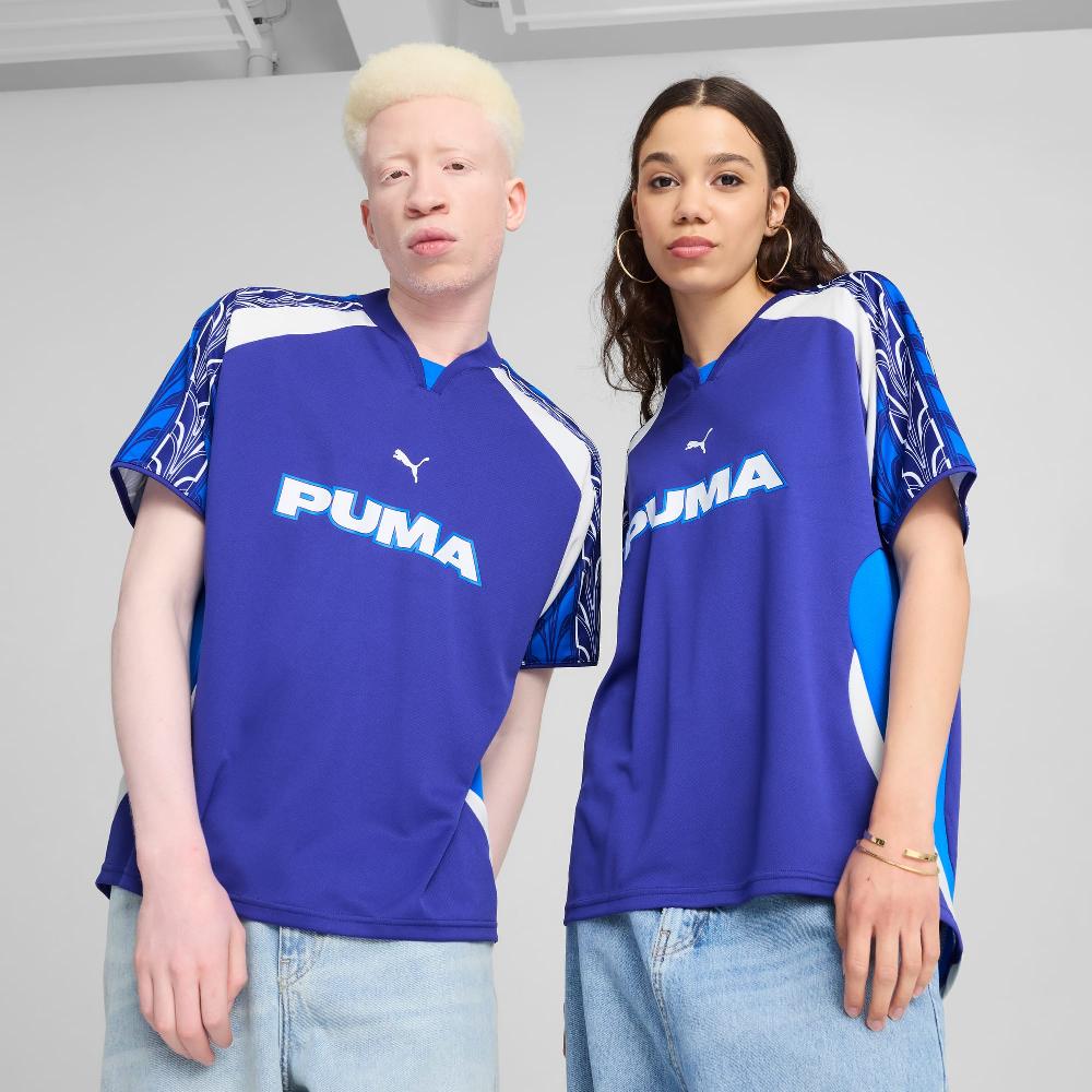 Puma Camiseta de fútbol de corte holgado unisex